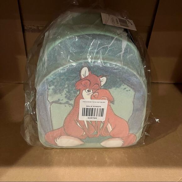 Loungefly Disney The Fox And The Hound Tod & Vixey Mini Backpack - Picture 5 of 15